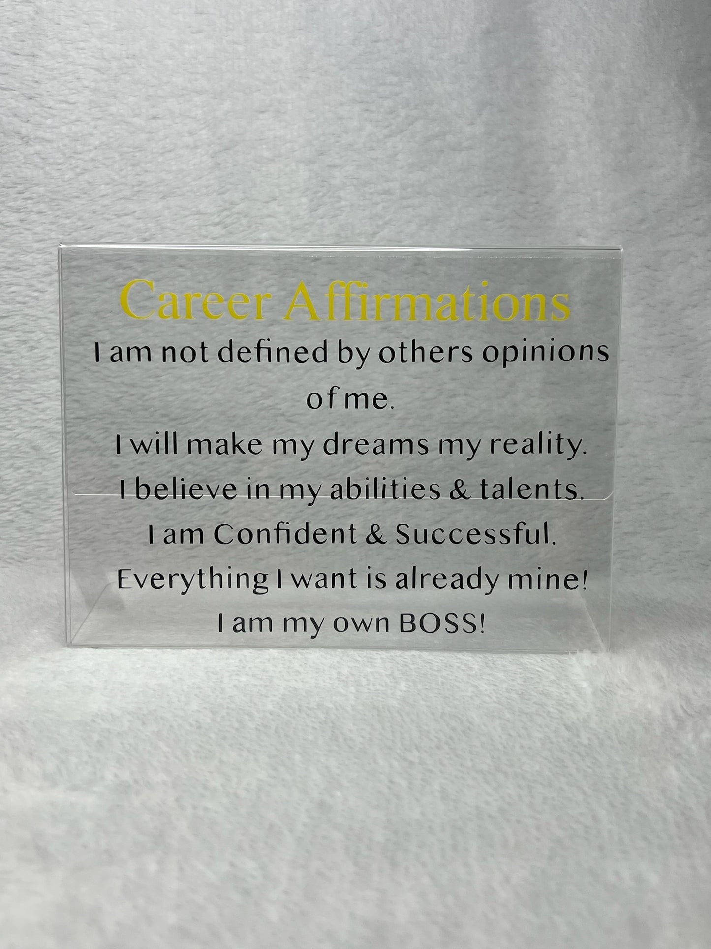 Affirmation Displays